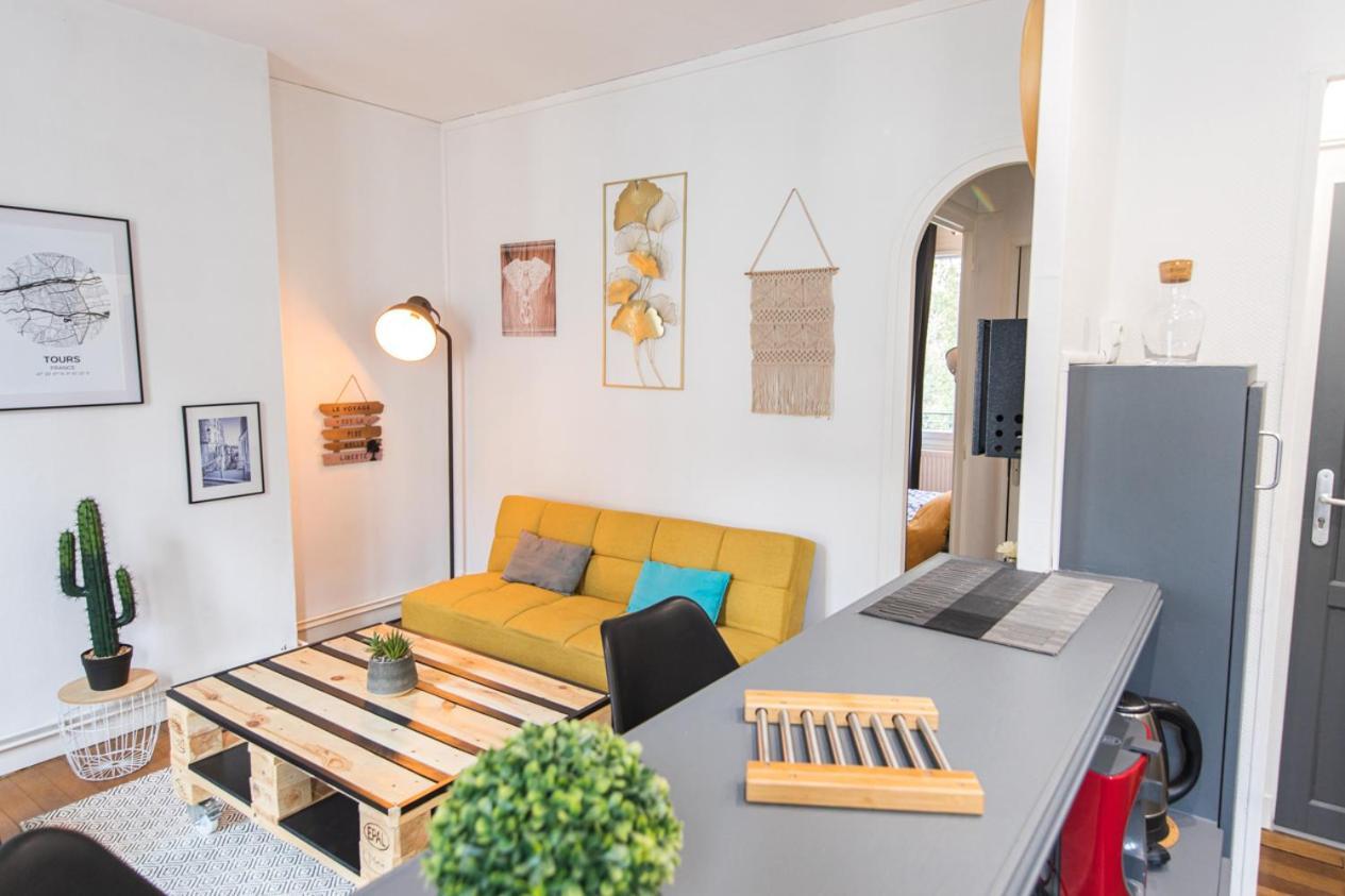 Appartement T2 Au Calme Cosy - Quartier Prebendes Tours Exterior photo